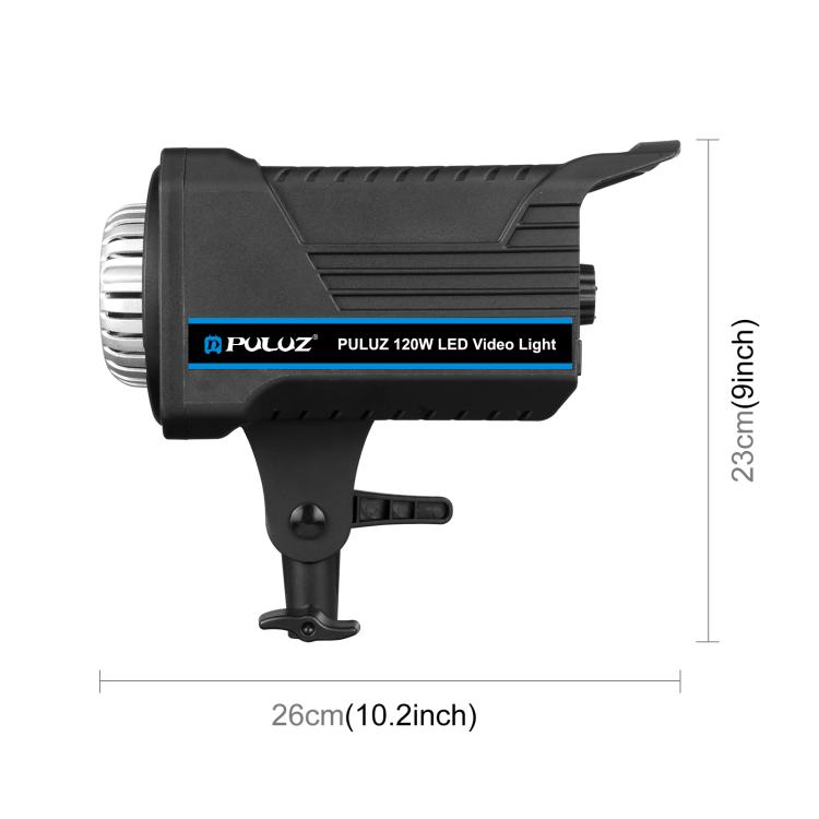 PULUZ  220V 120W LED攝影常亮燈 雙色溫 帶遙控 (規格：美規) - 1