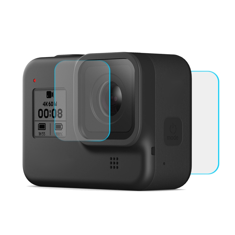 PULUZ GoPro HERO8 Black Lens LCD Display 9H 2.5D