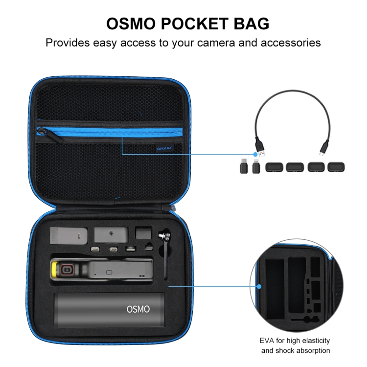 SUREWO Étui de transport étanche Compatible avec DJI Osmo Pocket 2