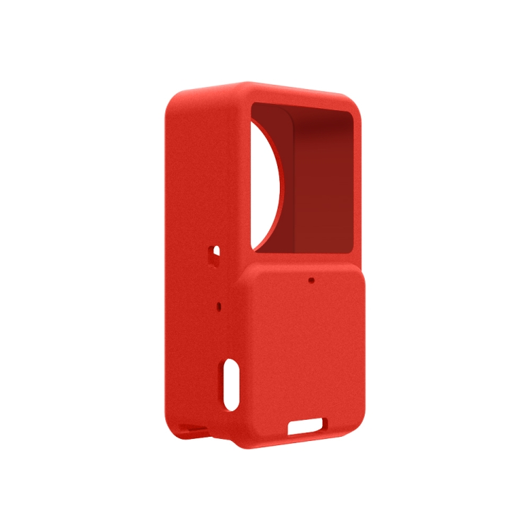 PULUZ Silicone Protective Case for DJI Action 2(Red) - 2
