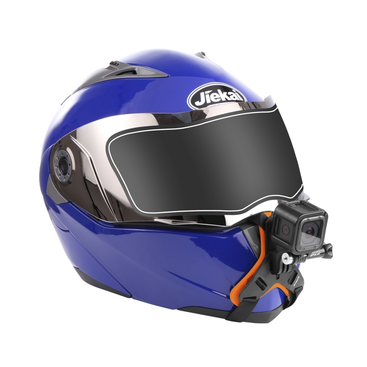 Soporte de montaje para casco de motocicleta para Insta360 One RS R GoPro  10 9 Soporte de cara completa para DJI Action 2 Accesorios de cámara