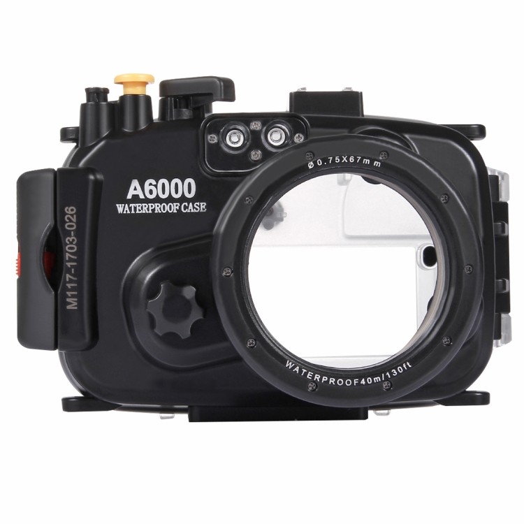 Meikon 40M Waterproof Underwater Camera Housing Case Bag for Sony A6000 Camera 