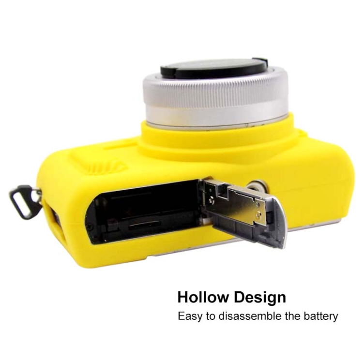 PULUZ Soft Silicone Protective Case for Panasonic Lumix GF10(Yellow)