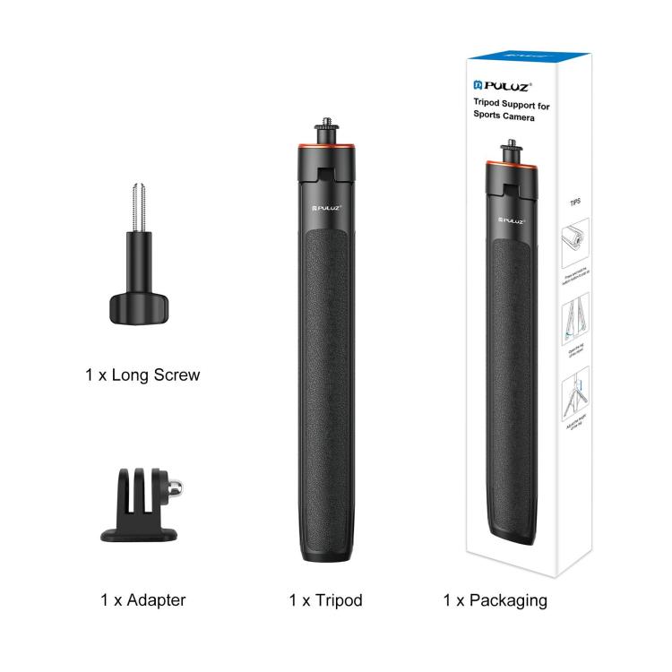 [US Warehouse] PULUZ 1.4m Action Camera Selfie Stick Tripod Vlog Live Streaming Holder