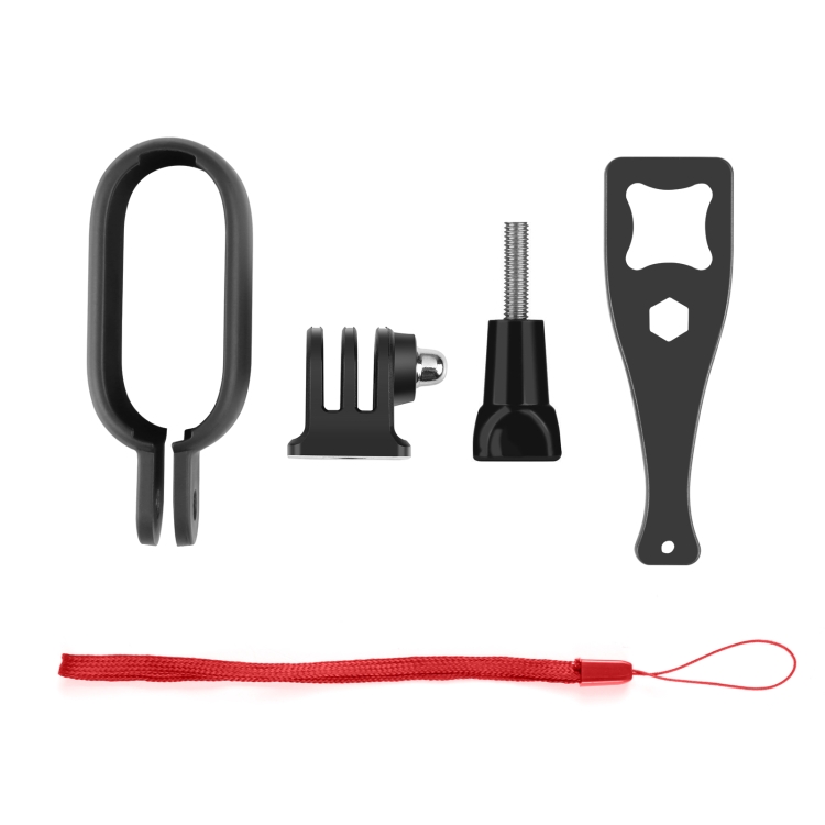 For Insta360 GO 3 / GO 3S PULUZ Body Plastic Protective Frame Cage with Screw & Adapter (Black)