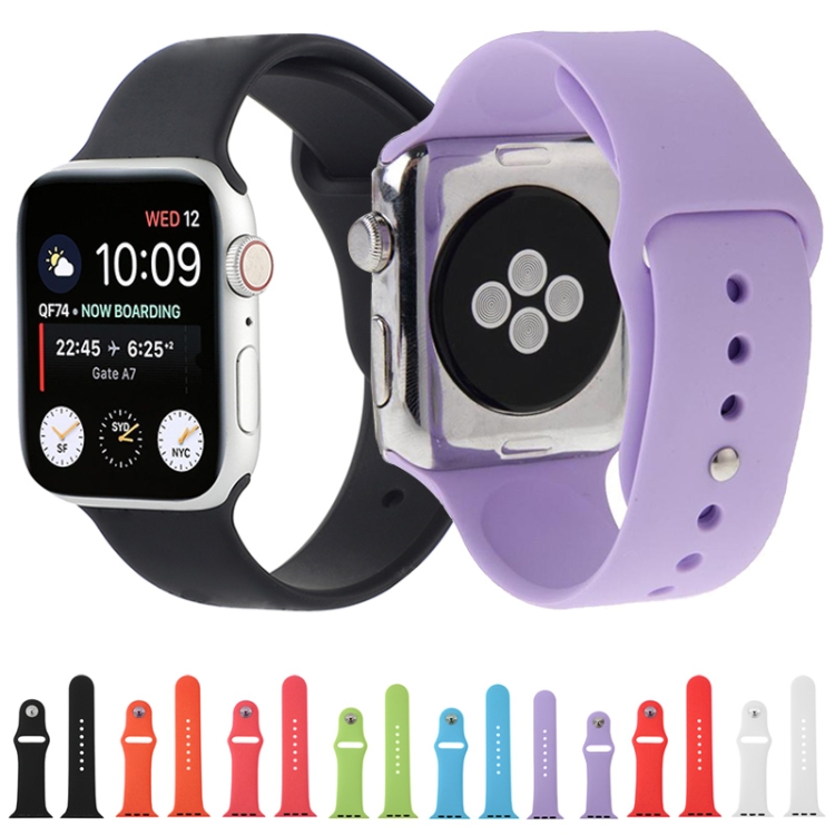 For Apple Watch Sport 42mm High-performance Rubber Sport Watch Band ...