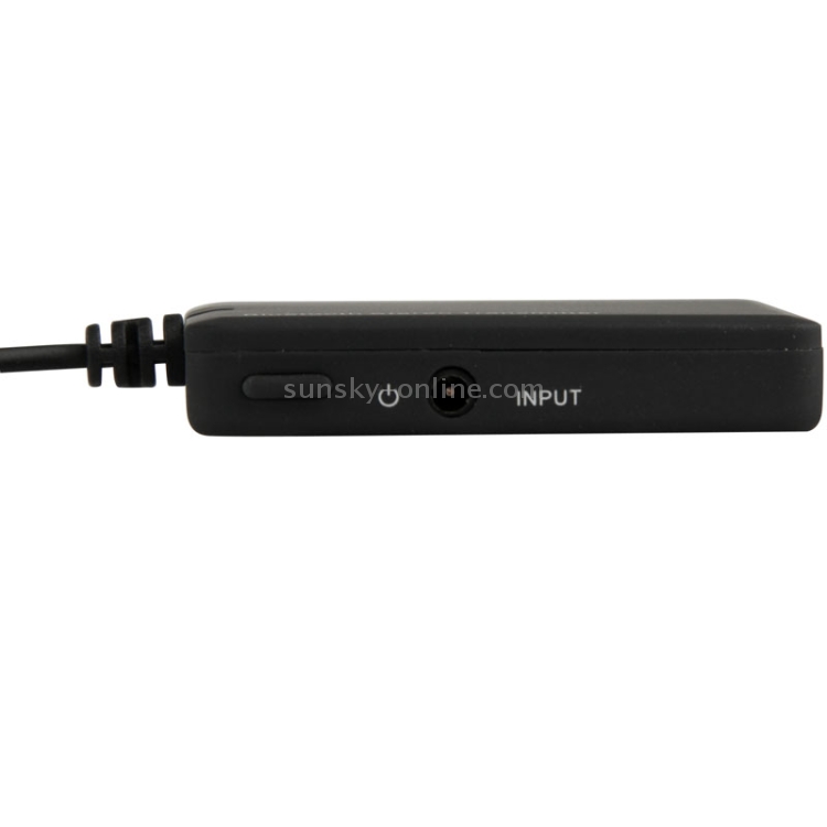 Bluetooth 2.1 Stereo Transmitter for iPhone, Samsung, HTC, Sony, Google, Huawei, Xiaomi and other Smartphones, Function Range: 10meters (Black) Bluetooth 2.1 Stereo Transmitter for iPhone, Samsung, HTC, Sony, Google, Huawei, Xiaomi and other Smartphones, Function Range: 10meters (Black)