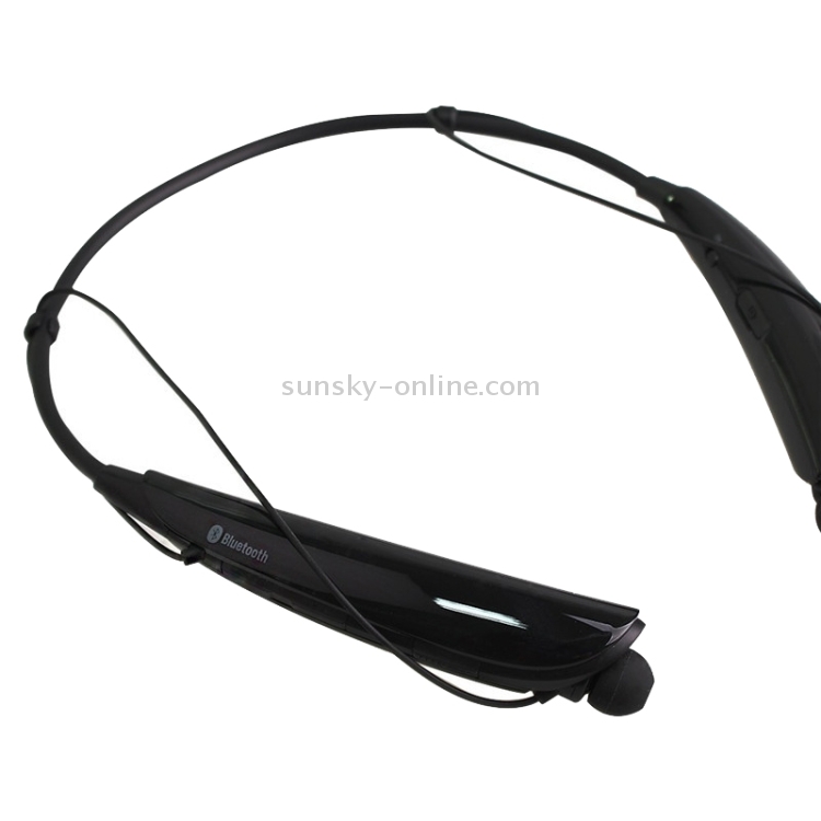 HBS-750 Neckband Earsets  Bluetooth V3.0 HandFree Sports Stereo Headset(Black)