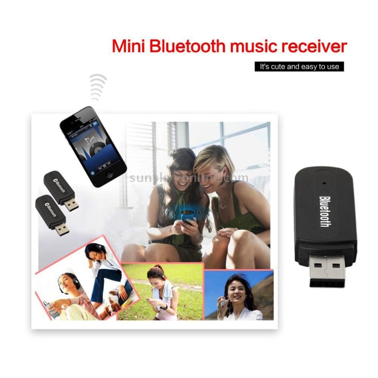 YET-M1 USB Bluetooth V2.1 Music Receiver, Wireless Distance: 10m YET-M1 USB Bluetooth V2.1 Music Receiver, Wireless Distance: 10m