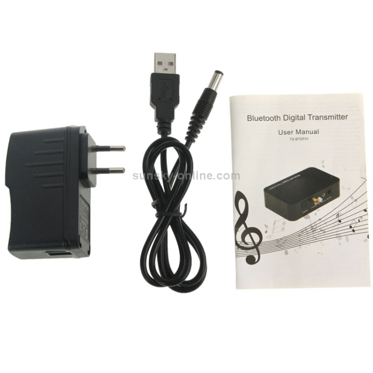 TS-BTDF01 Portable Bluetooth 2.1 Digital Optical Coaxial Audio Transmitter with 3.5mm Jack for Bluetooth Speaker Headset / MP3 / MP4 Player TS-BTDF01 Portable Bluetooth 2.1 Digital Optical Coaxial Audio Transmitter with 3.5mm Jack for Bluetooth Speaker Headset / MP3 / MP4 Player