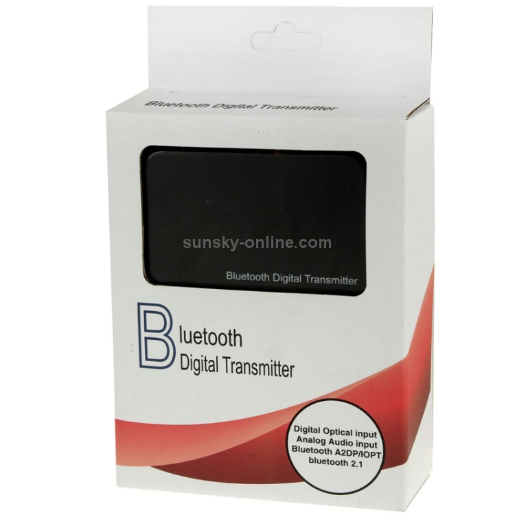 TS-BTDF01 Portable Bluetooth 2.1 Digital Optical Coaxial Audio Transmitter with 3.5mm Jack for Bluetooth Speaker Headset / MP3 / MP4 Player TS-BTDF01 Portable Bluetooth 2.1 Digital Optical Coaxial Audio Transmitter with 3.5mm Jack for Bluetooth Speaker Headset / MP3 / MP4 Player