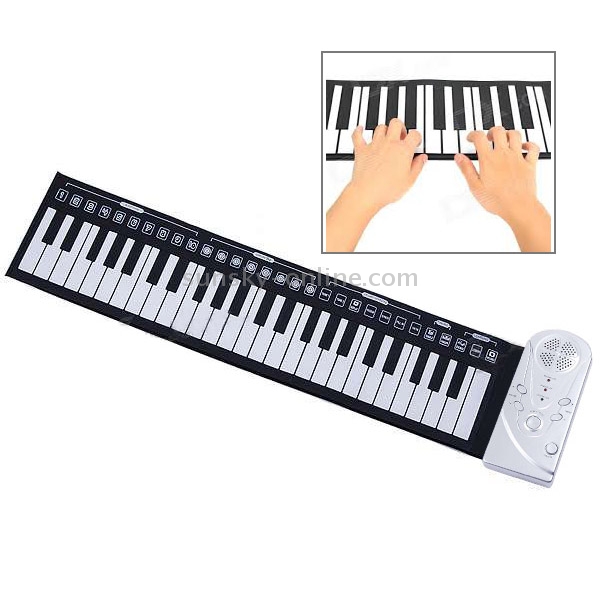 Piano à clavier souple portatif à 49 touches