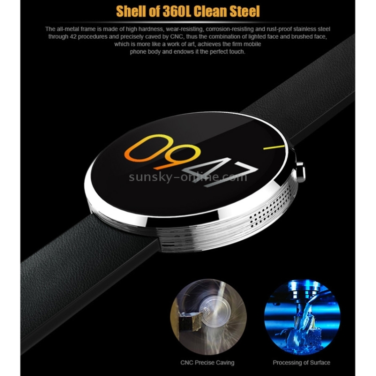 Đồng hồ thông minh hỗ trợ sức khỏe cổ tay Bluetooth DOMINO DM360