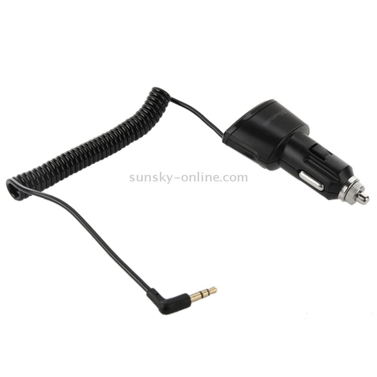 Chargeur de voiture Bluetooth 3,5 mm AUX Audio Receiver Adaptateur de  musique avec port USB
