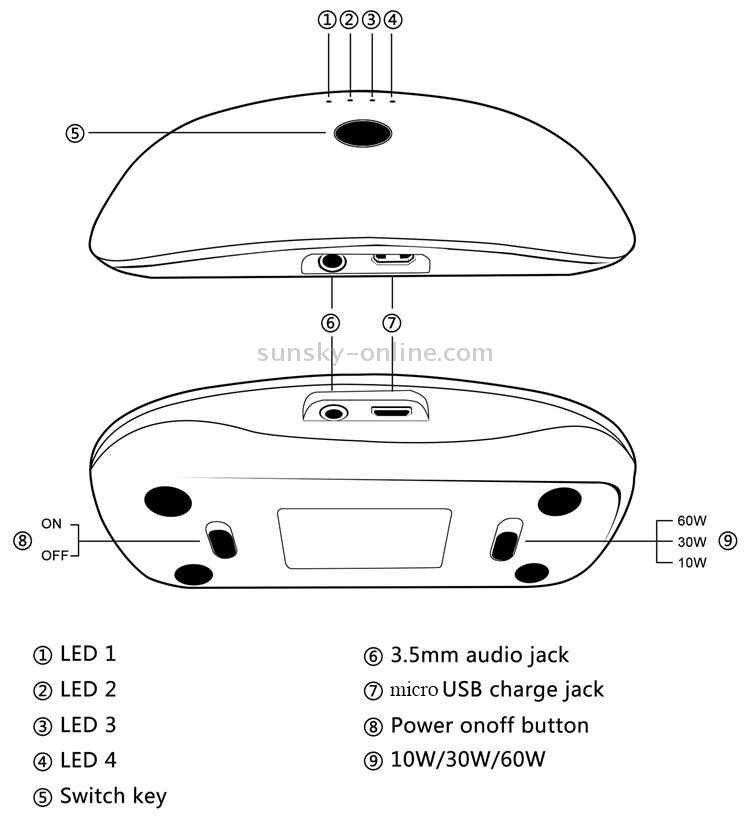 H-3D 3D Surrounded Effecf Bluetooth Music Receiver H-3D 3D Surrounded Effecf Bluetooth Music Receiver