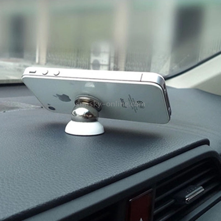 Magnet 360 Degree Rotating Mini Car Mount Metal Holder Kit