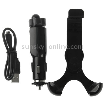 Universal Car Mount with 5V / 1.5A USB Charger for Galaxy S III / i9300 / iPhone 4 & 4S / 3GS / Smart Phone, Support 360 Degree Rotation, Height: 108-135mm(Black) Universal Car Mount with 5V / 1.5A USB Charger for Galaxy S III / i9300 / iPhone 4 & 4S / 3GS / Smart Phone, Support 360 Degree Rotation, Height: 108-135mm(Black)