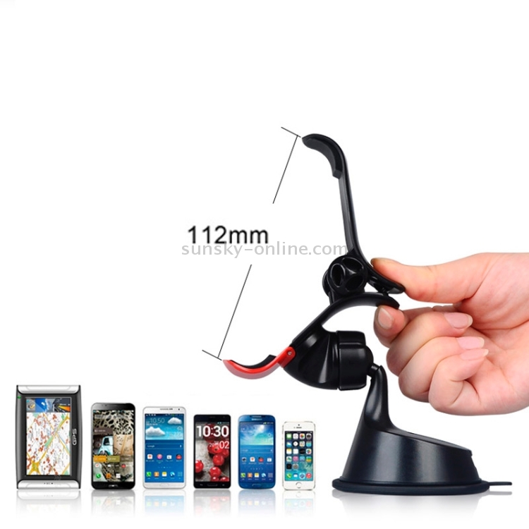 Universal 360 Degree Rotation Suction Cup Car Holder / Desktop Stand for iPhone and Other Mobile Phones / MP4 / PDA(Black) Universal 360 Degree Rotation Suction Cup Car Holder / Desktop Stand for iPhone and Other Mobile Phones / MP4 / PDA(Black)