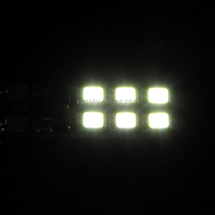 1 Paar T10 Weiß 12 LED 2835 SMD CANBUS Autosignal Glühbirne