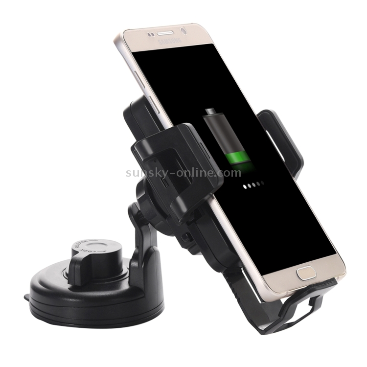 Itian C1+ 360 Degree Rotatable Universal Car Cup & Air Vent Mount Holder Stand with Qi Standard Wireless Charger Itian C1+ 360 Degree Rotatable Universal Car Cup & Air Vent Mount Holder Stand with Qi Standard Wireless Charger