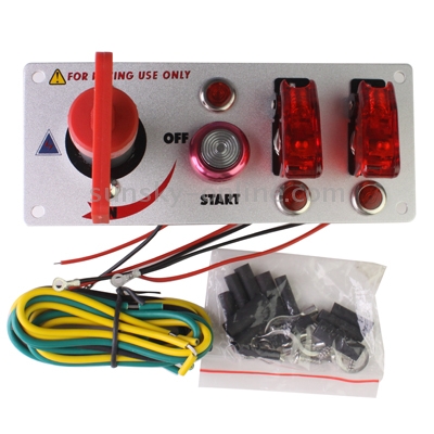 Flip-up Start Ignition Switch Panel and Accessories for Racing Sport ...