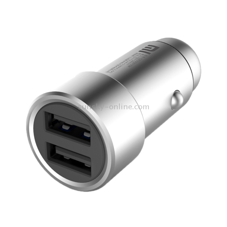 Original Xiaomi Mi Car Charger 5V 3.6A Max Output 2 USB Ports Original Xiaomi Mi Car Charger 5V 3.6A Max Output 2 USB Ports