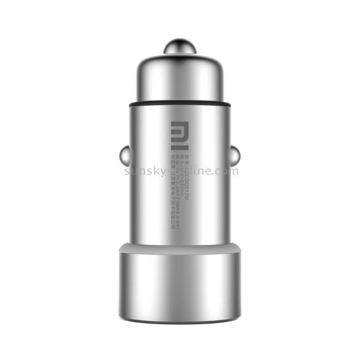 Original Xiaomi Mi Car Charger 5V 3.6A Max Output 2 USB Ports Original Xiaomi Mi Car Charger 5V 3.6A Max Output 2 USB Ports