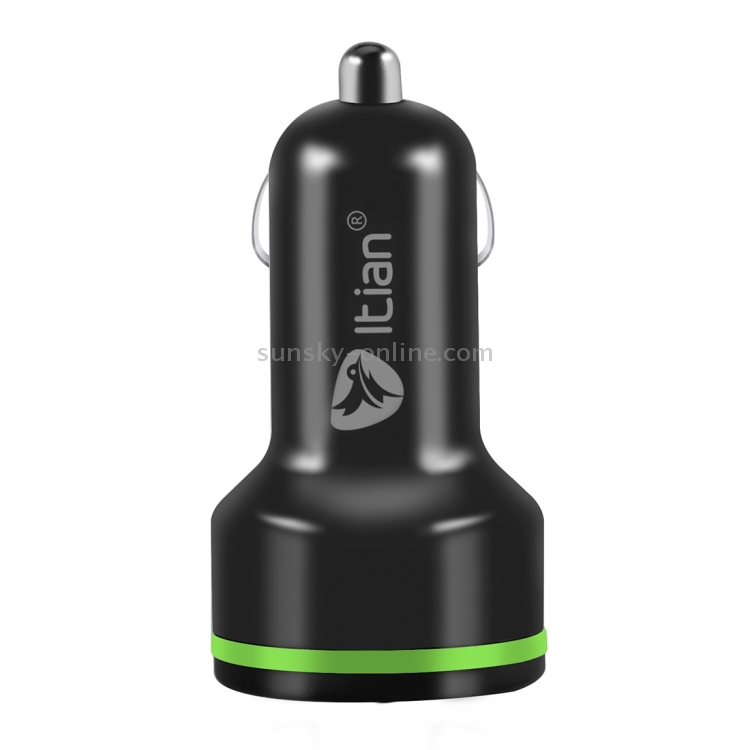 K5 Qualcomm Quick Charge 2.0 & USB-C / Type-C Car Charger with Micro USB Cable for Tablets / Phones(Black) K5 Qualcomm Quick Charge 2.0 & USB-C / Type-C Car Charger with Micro USB Cable for Tablets / Phones(Black)