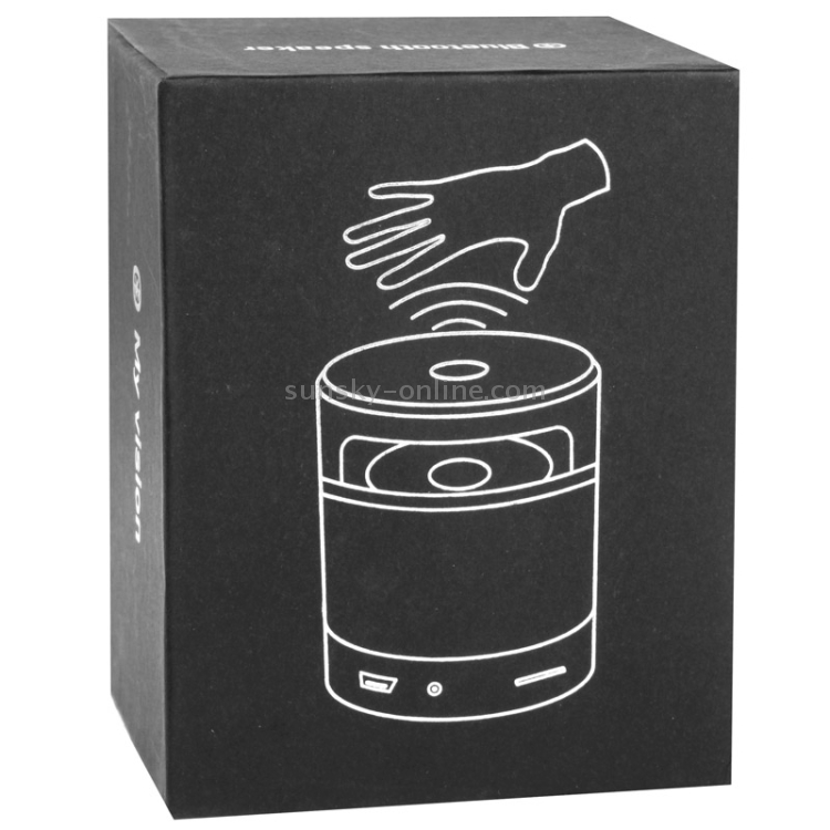 Gookee G8 Silver, Bluetooth V3.0 Wave Remote Sensing Speaker with Stunning Bass / Intelligent Voice Prompt / Handsfree, Support TF Card (Up to 32GB) Gookee G8 Silver, Bluetooth V3.0 Wave Remote Sensing Speaker with Stunning Bass / Intelligent Voice Prompt / Handsfree, Support TF Card (Up to 32GB)