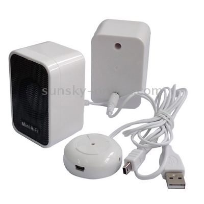 Mini HiFi USB 2.0 Digital Mini Speaker(Pink)