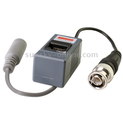 2 PCS CCTV Videocamera Video / Audio / Power Balun UTP Transmersers