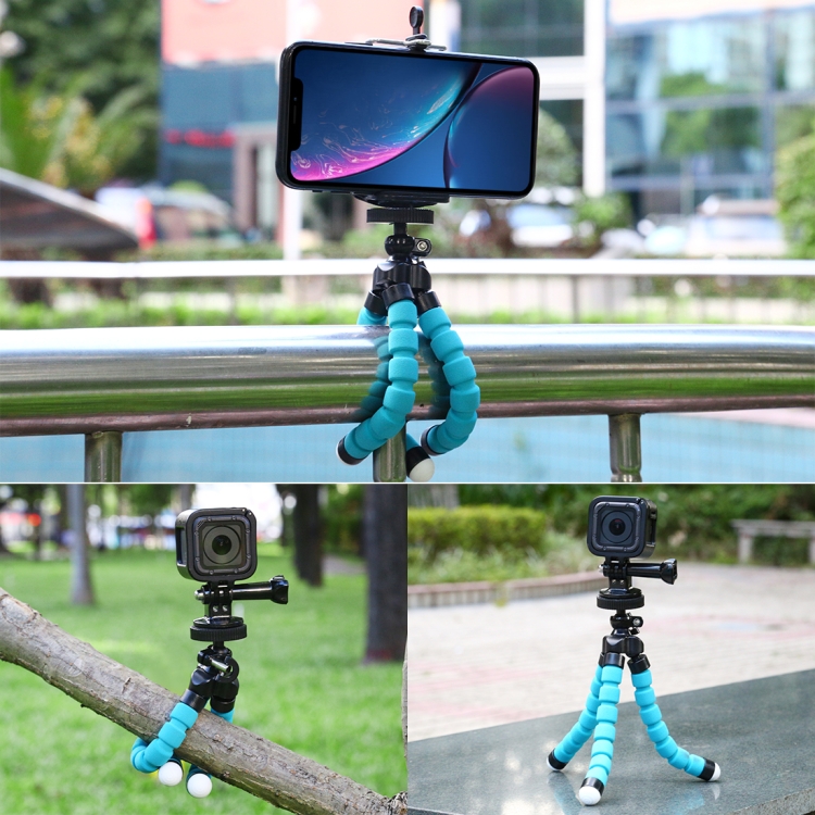 Flexible Octopus Bubble Tripod Holder Stand Mount for Mobile Phone / Digital Camera - B3