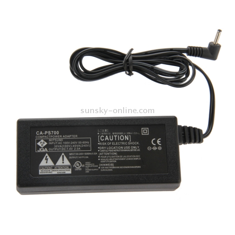 Canon Camera AC Power Adapter CA-PS700 for Canon S5 IS Elura 40