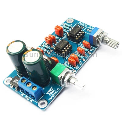 Dual NE5532 Subwoofer Processing Circuit Low Pass Filter Circuit Board Kit
