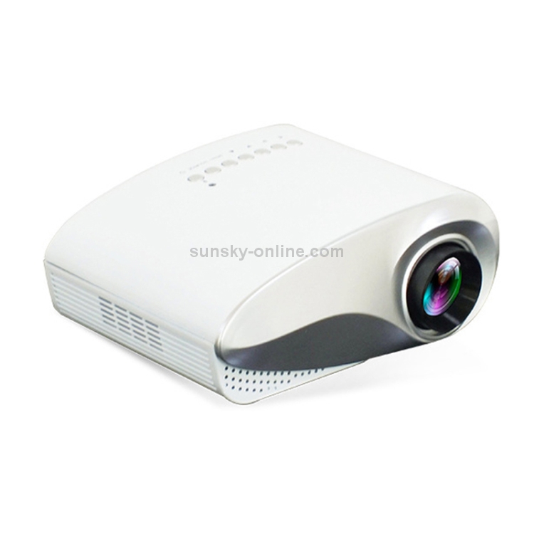Mini 1080p Full HD-LED-Projektor LCD-Smart Home Theater AV HDMI Multimedia US KS 