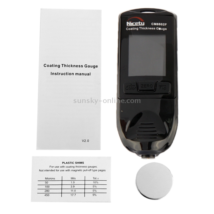 NICETY Coating Thickness Gauge for Measurement of Coatings