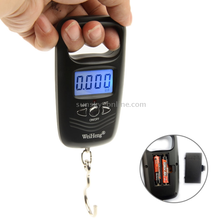 LCD-Digital Display Electronic Fish Hook Weights Scale Handheld-Portable