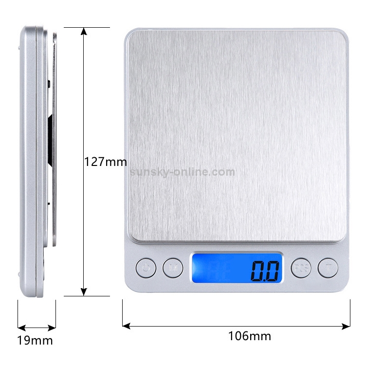 Next-shine 0.1g to 2000g Top Digital Pocket Kitchen Food Scale 