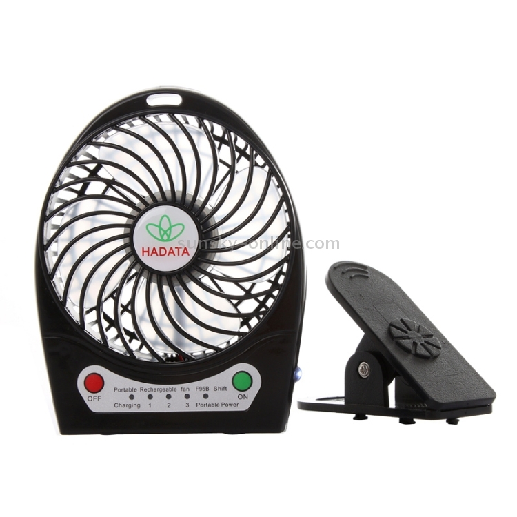 Li-ion Battery Powered Rechargeable Fan 