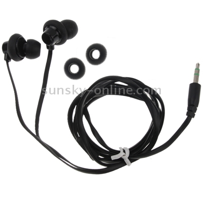 3 x 4 12 Variation In Ear Earphone, Cable Length: 1.2m(Black) 3 x 4 12 Variation In Ear Earphone, Cable Length: 1.2m(Black)