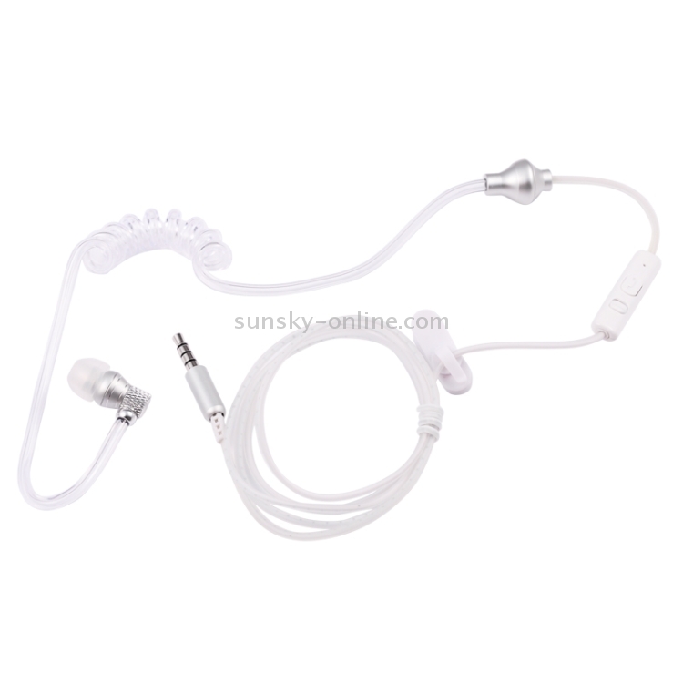 In-Ear Single Ear Anti-radiation Air Tube Vacuum Earphone In-Ear Single Ear Anti-radiation Air Tube Vacuum Earphone