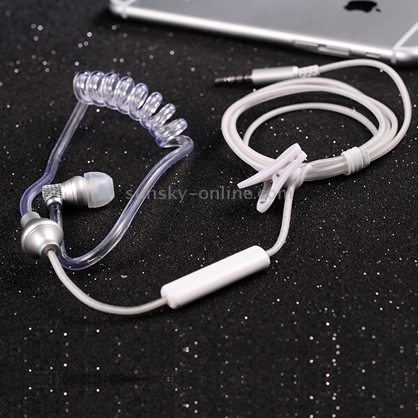 In-Ear Single Ear Anti-radiation Air Tube Vacuum Earphone In-Ear Single Ear Anti-radiation Air Tube Vacuum Earphone