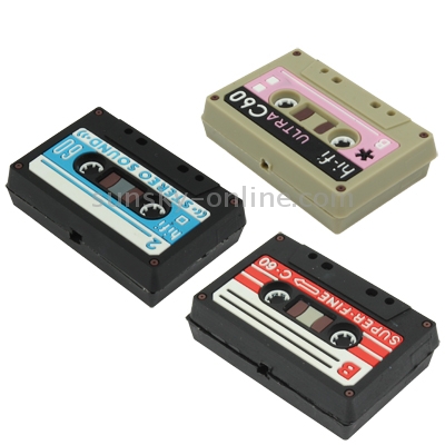Unique Mini Cassette Tape Shaped Headset Cables Organizer/Winder (Random Color Delivery)(Red) Unique Mini Cassette Tape Shaped Headset Cables Organizer/Winder (Random Color Delivery)(Red)