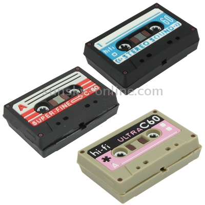 Unique Mini Cassette Tape Shaped Headset Cables Organizer/Winder (Random Color Delivery)(Red) Unique Mini Cassette Tape Shaped Headset Cables Organizer/Winder (Random Color Delivery)(Red)