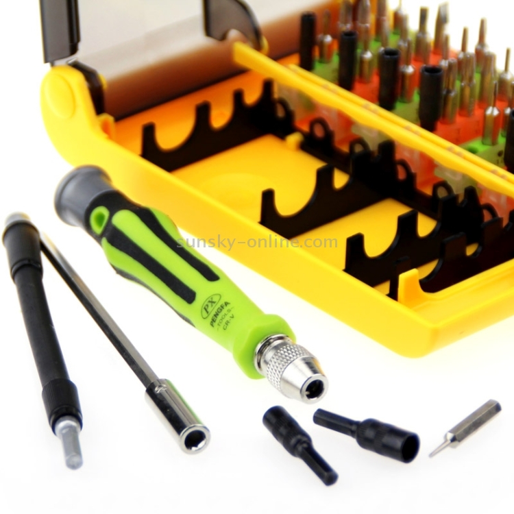45 in 1 Precision Screwdriver Set with Assorted Bits/ Extension /Collets