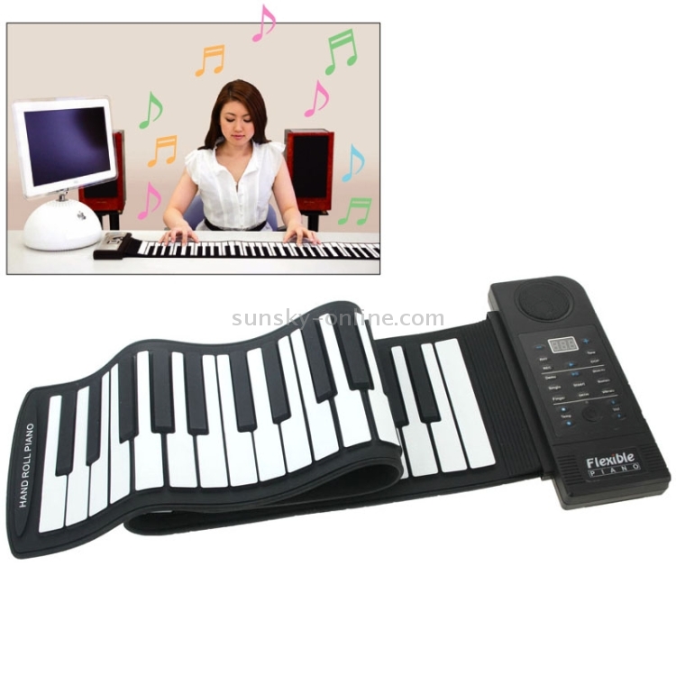 Air Touch Flexible USB Portable MIDI Keyboard Roll Up Electronic