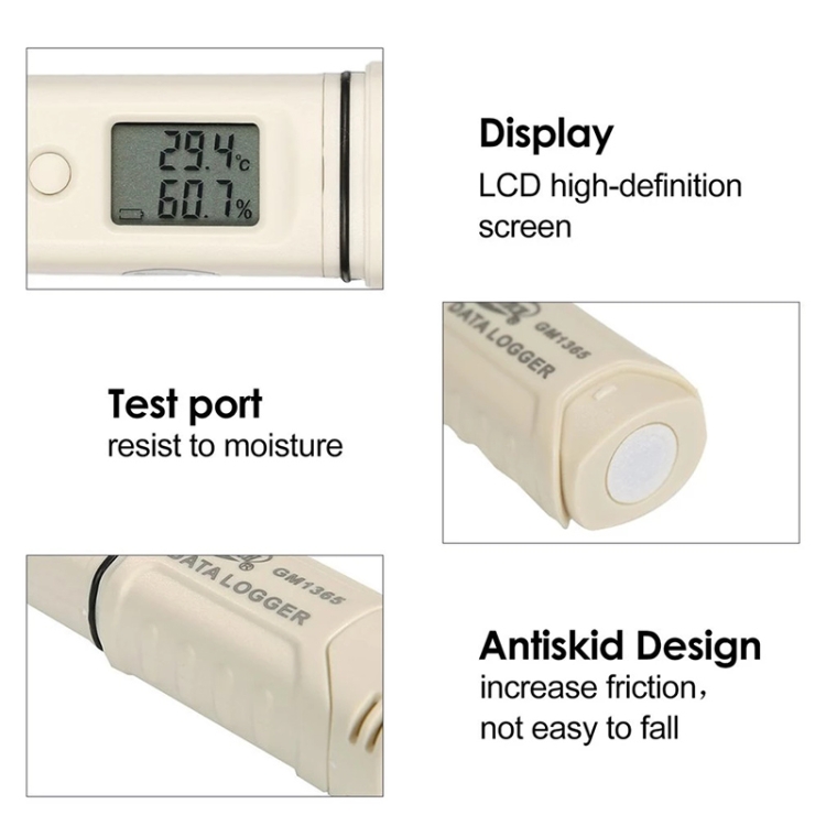 GM1365 Digital Humidity & Temperature Data Logger