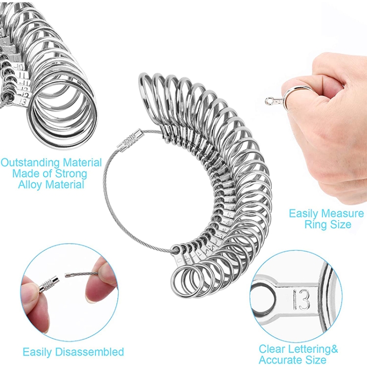 Best Deal for micoshop One Pc Ring Sizes Mandrel Stick Finger