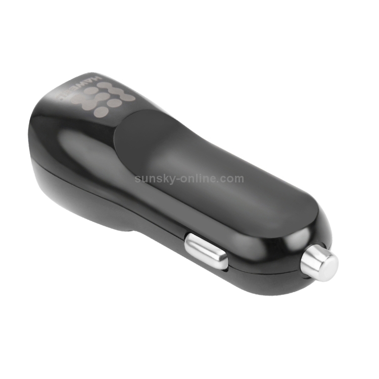 [HK Warehouse] HAWEEL High Quality 2.1A + 1A Dual USB Ports Car Charger(Black)