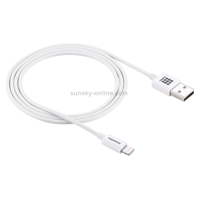 HAWEEL 1m 2.4A 8 Pin USB Data Sync Charging Cable HAWEEL 1m 2.4A 8 Pin USB Data Sync Charging Cable
